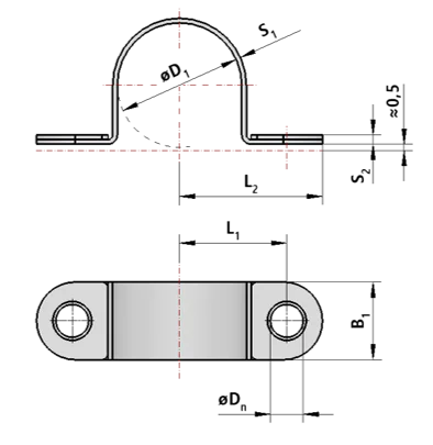 Schelle nach DIN 3016-1-C1