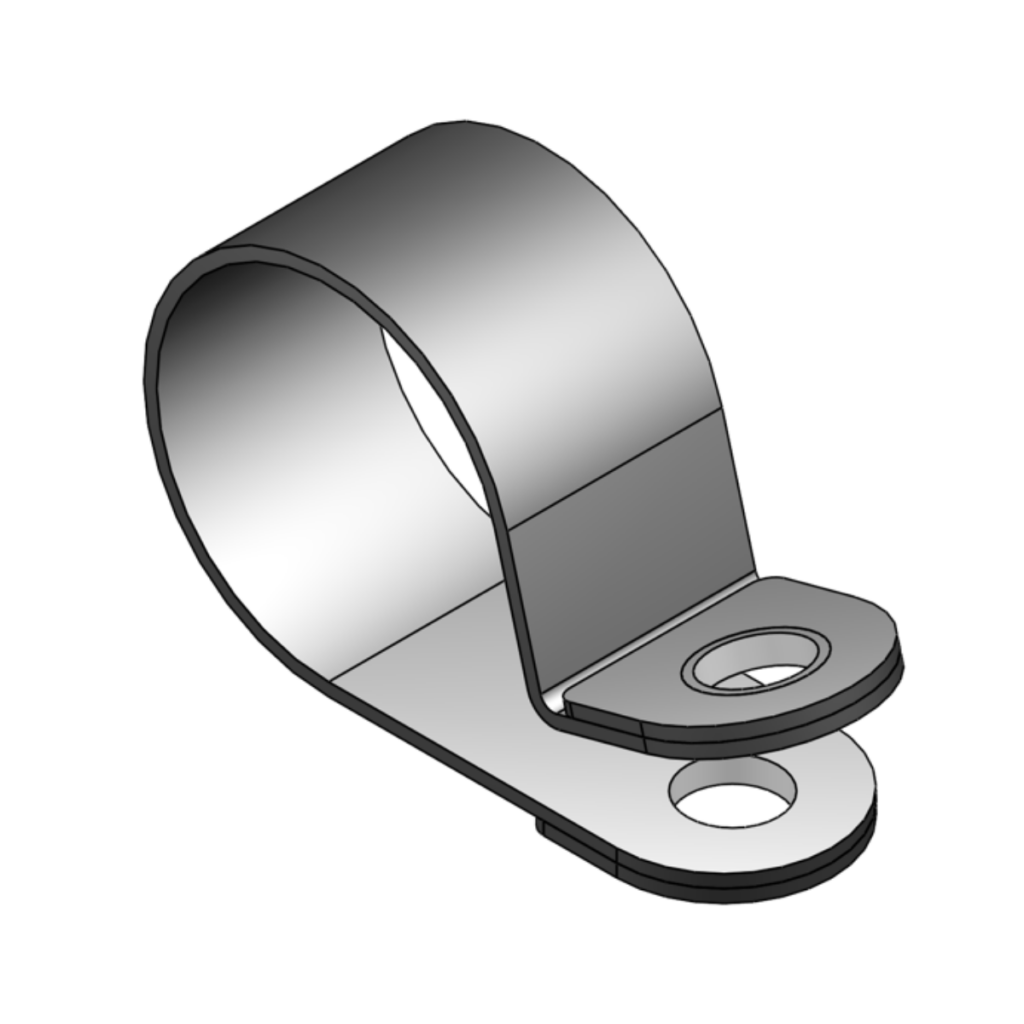 Halterungsschelle Form A1 nach DIN 3016-1