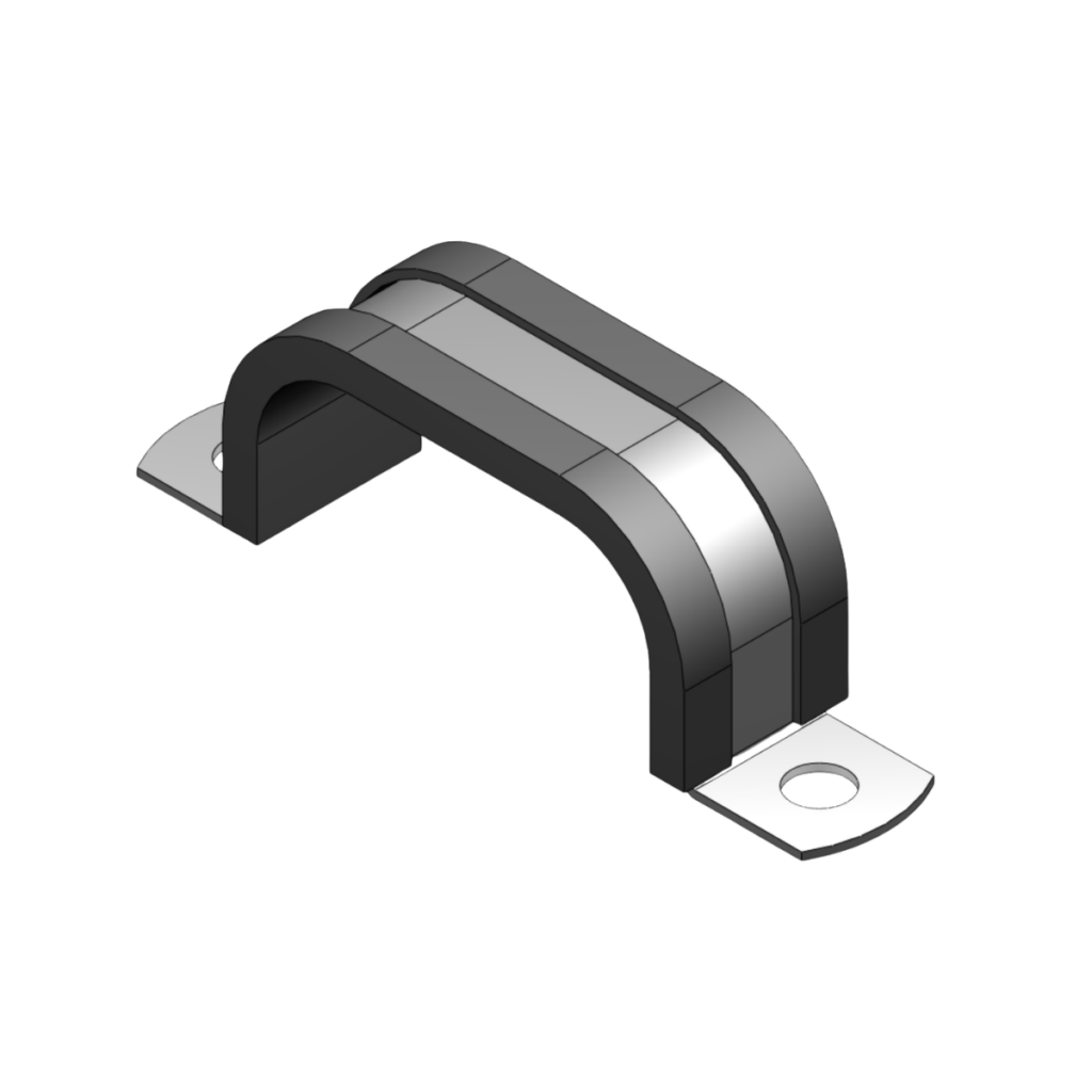 Halterungsschelle Typ RHSG-F2 ähnl. DIN 3016-1