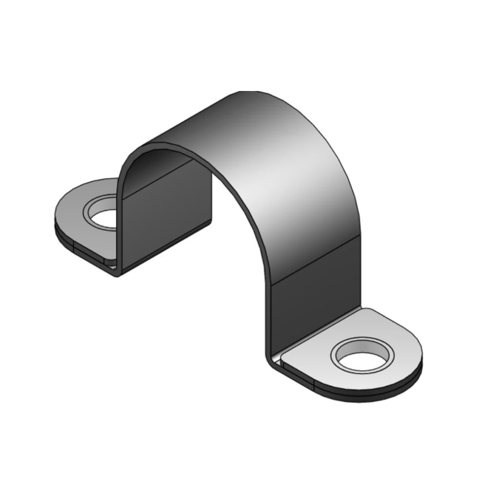 Halterungsschelle Form C1 DIN 3016-1