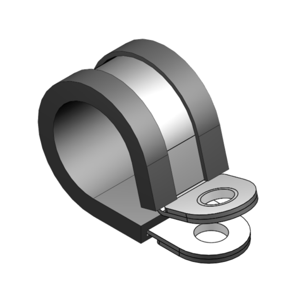 Halterungsschelle Form D1 DIN 3016-1