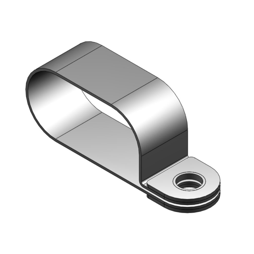 Halterungsschelle Form A2 DIN 3016-1