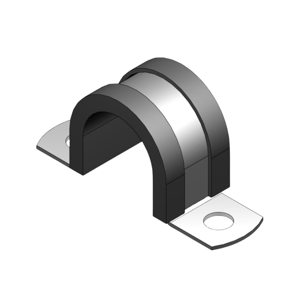 Halterungsschelle Typ RHSG-F1 ähnl. DIN 3016-1