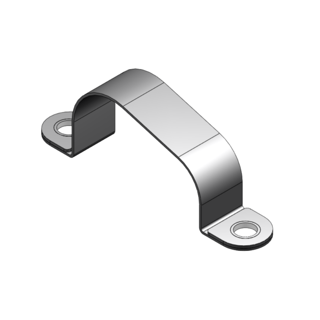 Halterungsschelle Form C2 DIN 3016-1