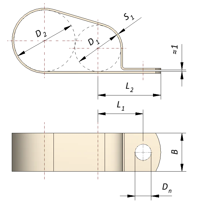 Halterungsschelle RHS2_A2